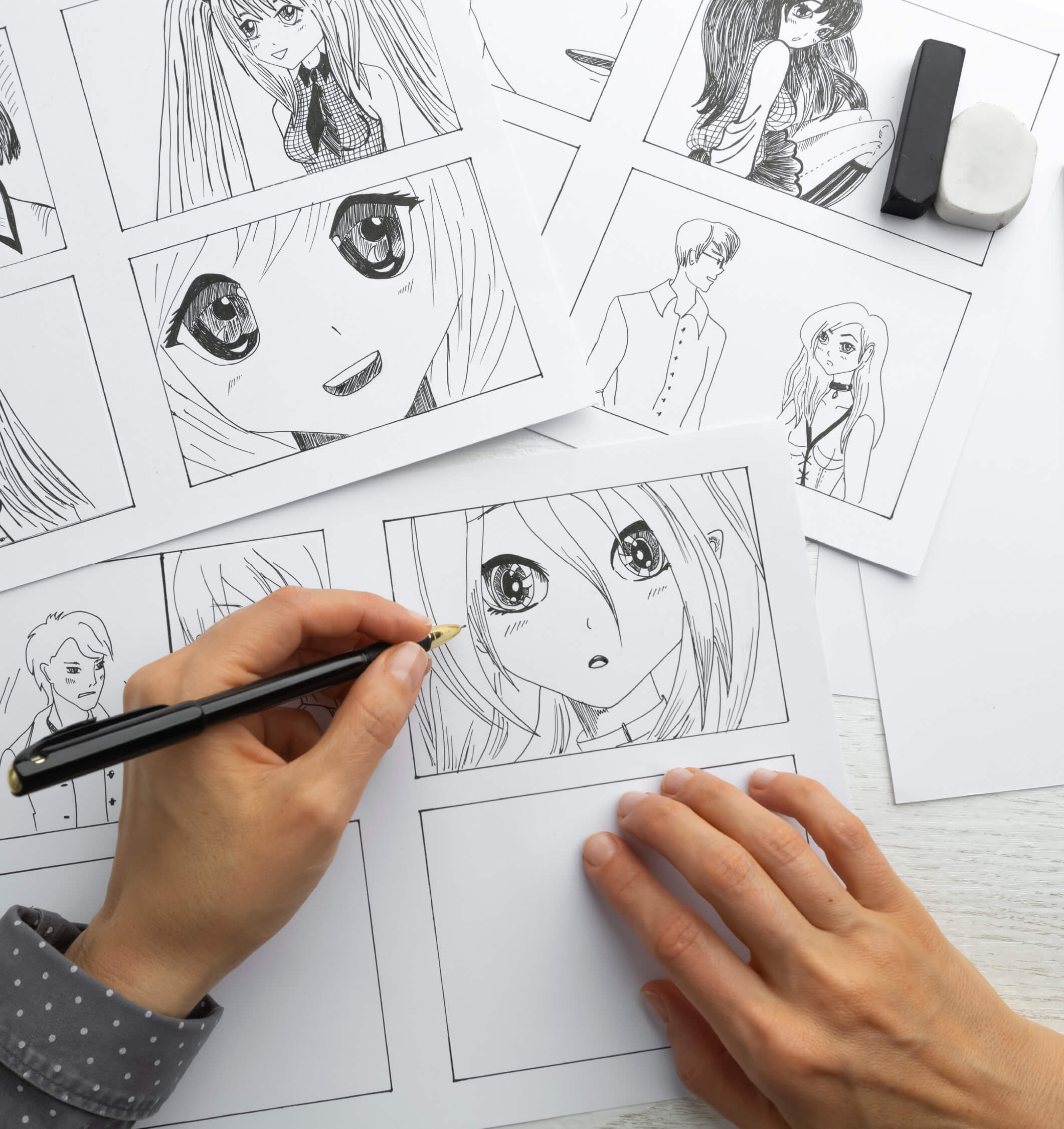 Look Inside 2 - Blank Comic Book