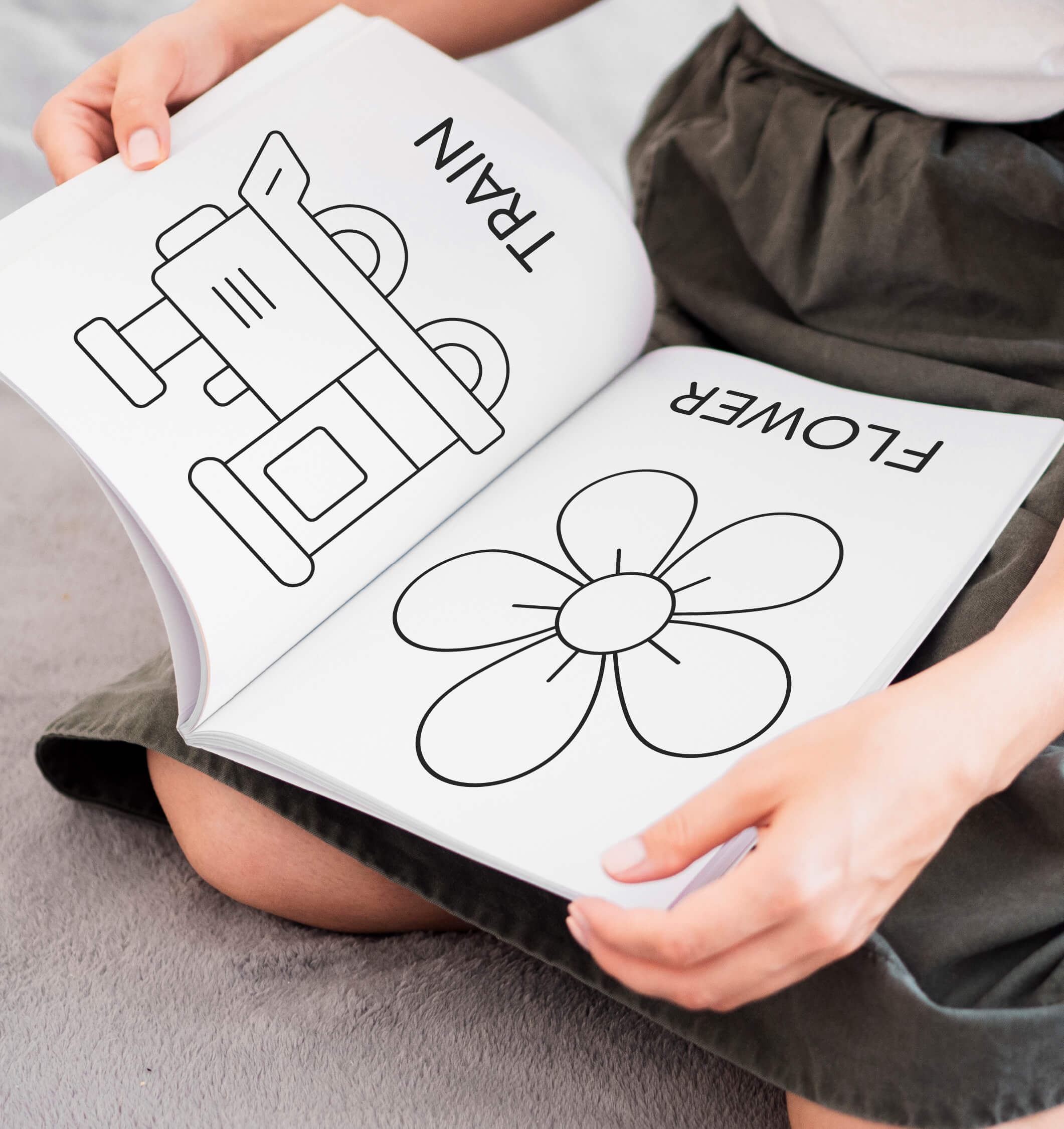 Look Inside 2 - Coloring Books for Creative Toddlers