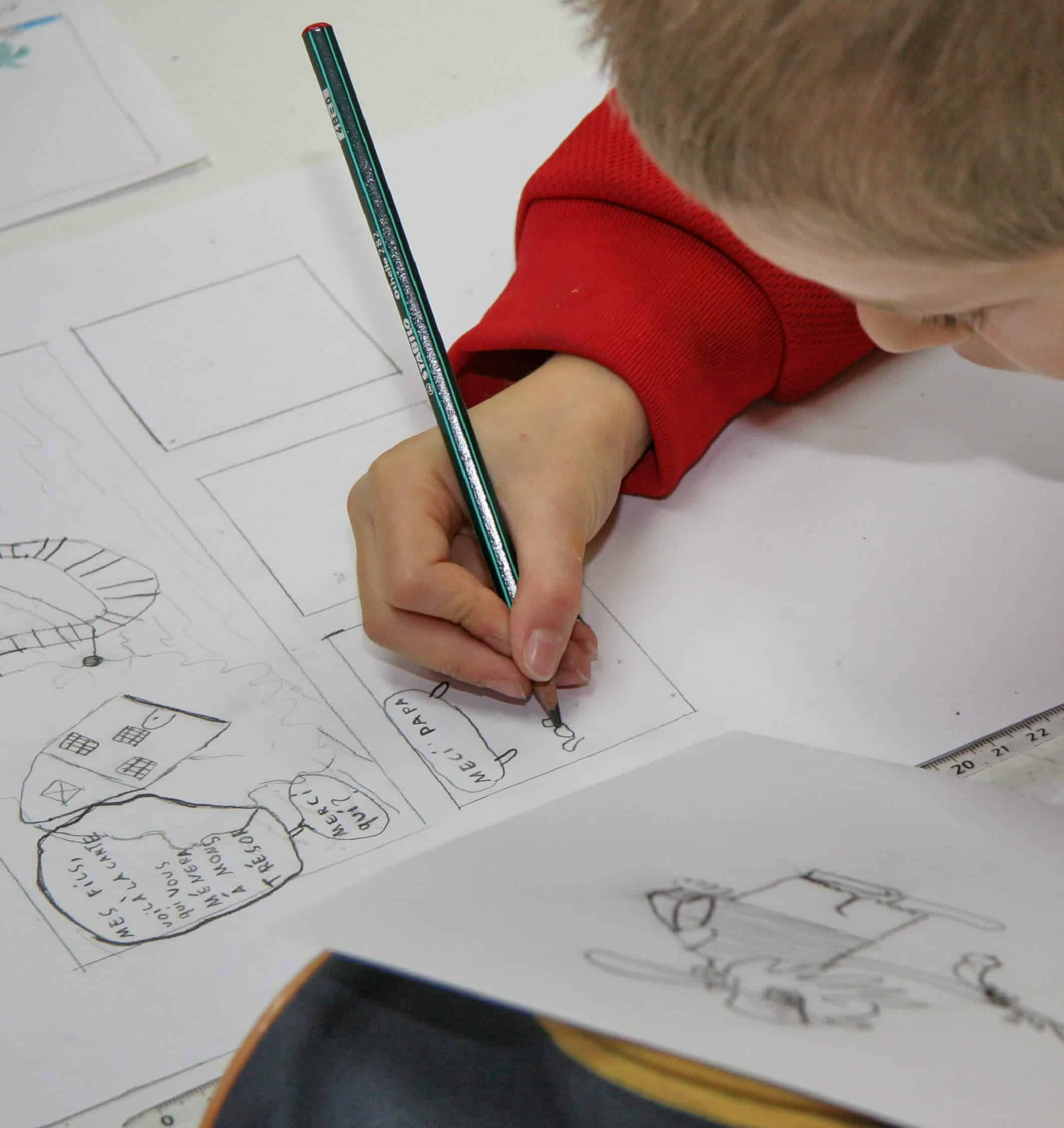 Look inside - Blank Comic Book