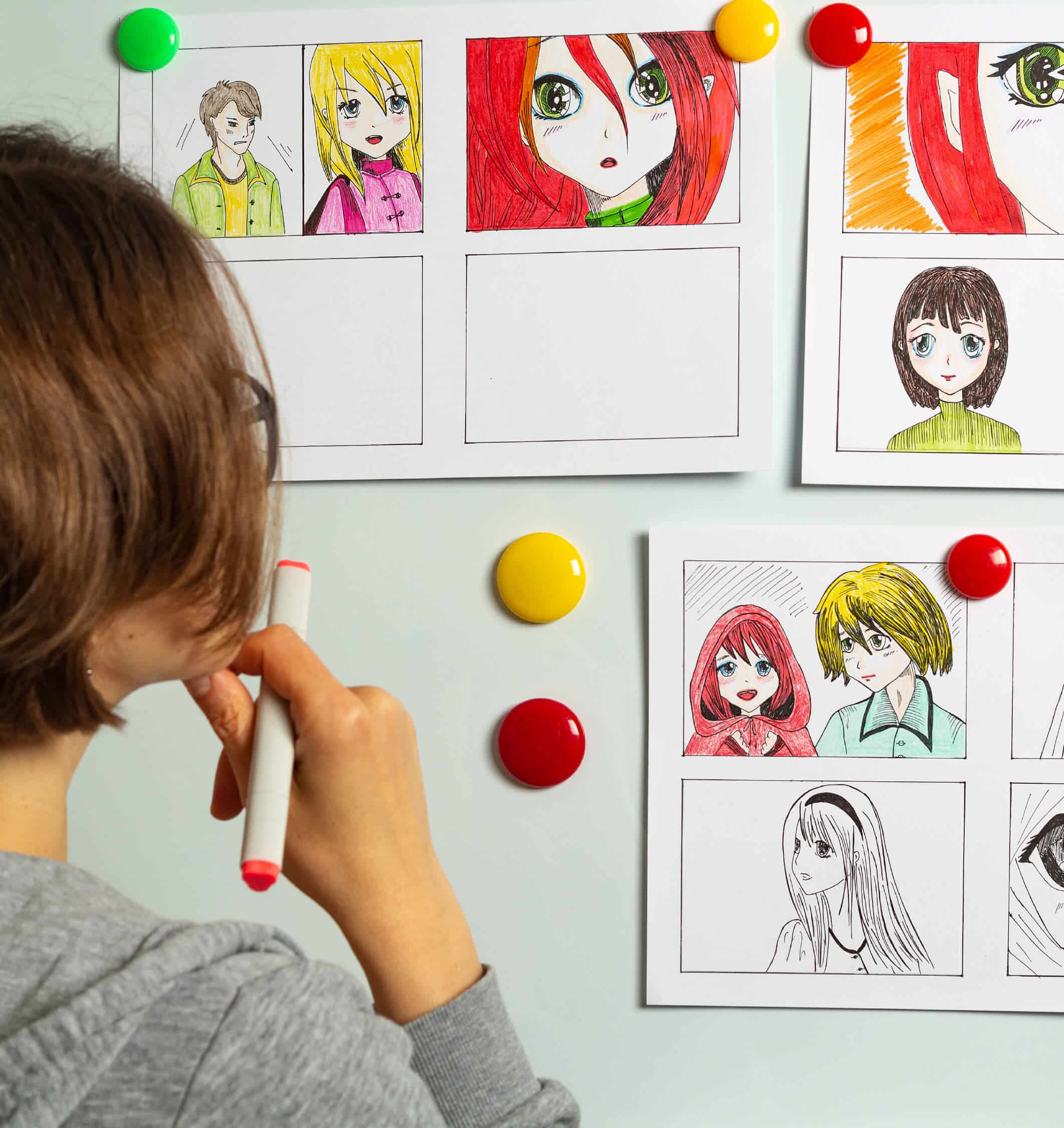 Look inside - Blank Comic Book_1